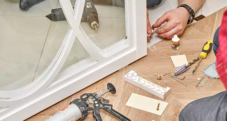 Interior Patio Door Casing Repair in Tallahassee, FL