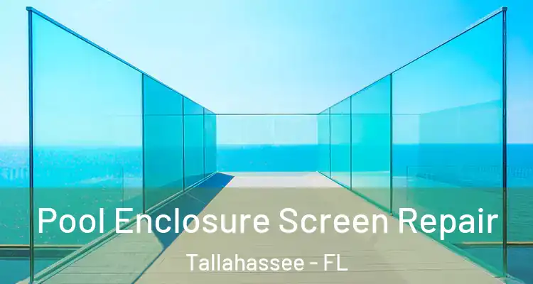 Pool Enclosure Screen Repair Tallahassee - FL